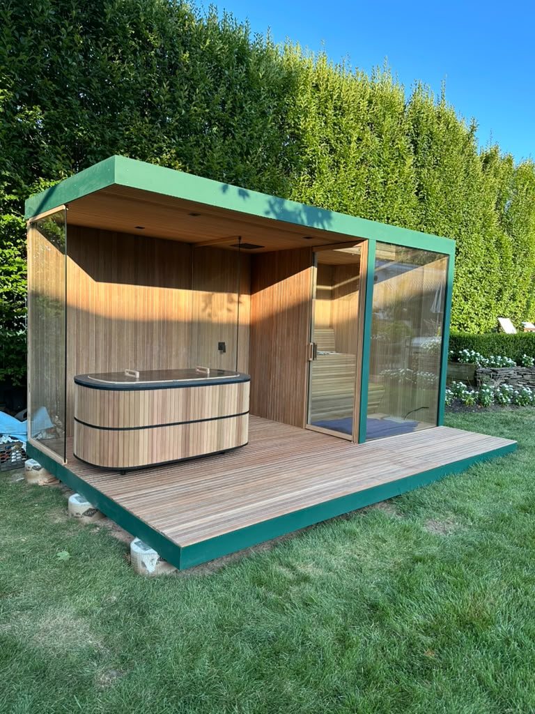 A home sauna built for regular, everyday use